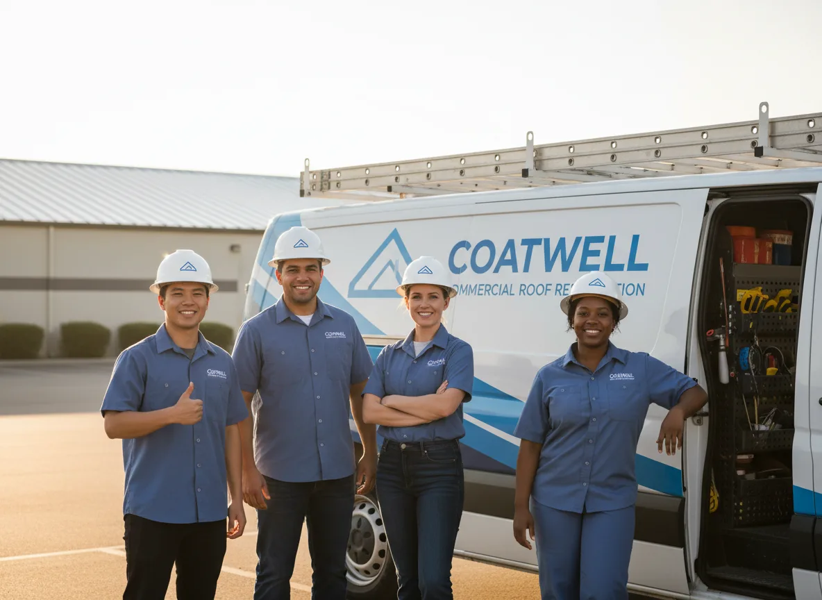 Commercial roof coating company in Robinson, KS
